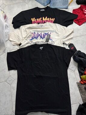 BIG OG CHILL SHIRTS Black Short Sleeve Tee - Sparkle Young money Tee lil Wayne